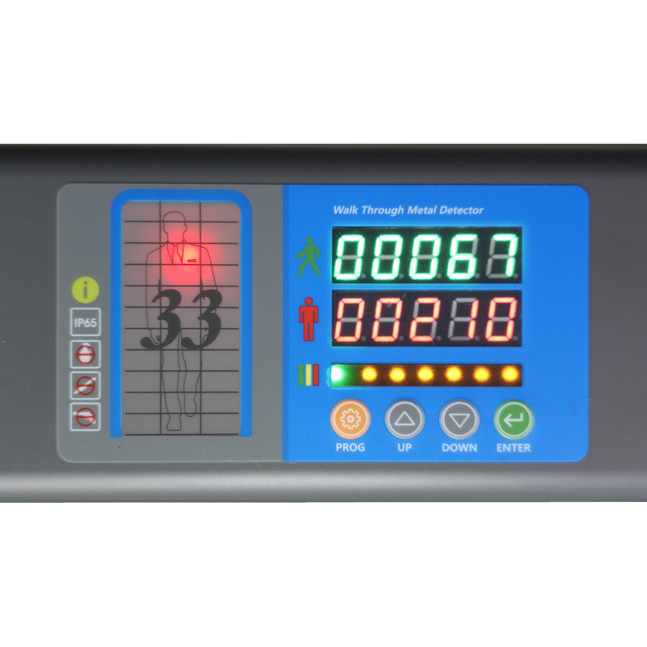 RISK TDX Waterproof Walk Through Metal Detector